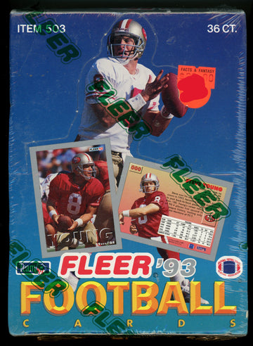 1993 Fleer Football Box Factory Sealed