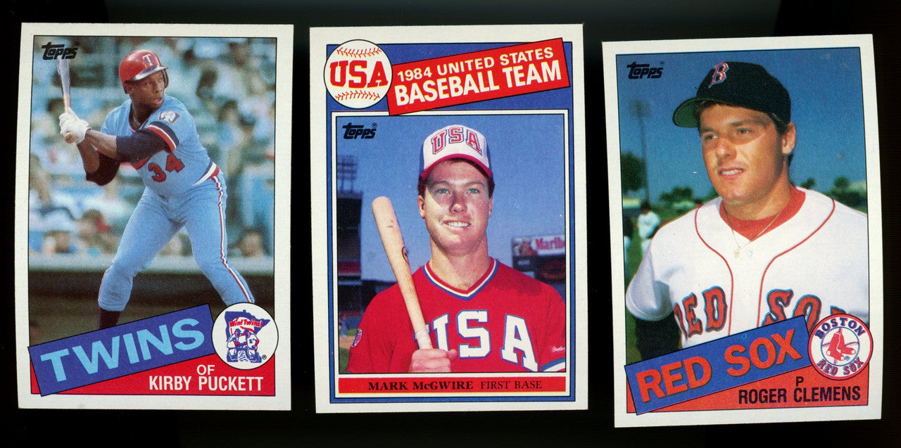 1985 Topps Baseball Complete Set (792) NM-MT Condition