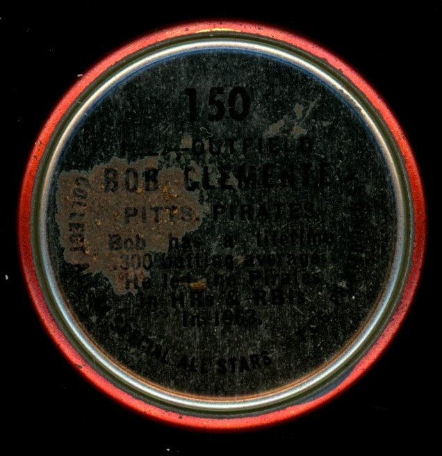 1964 Topps Coins Bob Roberto Clemente AS #150