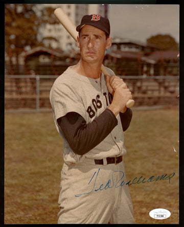 Ted Williams Signed Autographed 8x10 Photo JSA