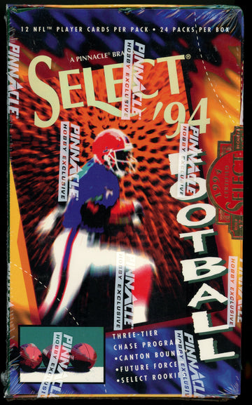 1994 Pinnacle Select Football Hobby Box Factory Sealed