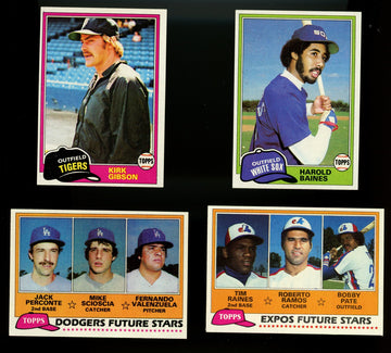 1981 Topps Baseball Complete Set (726) NM Condition