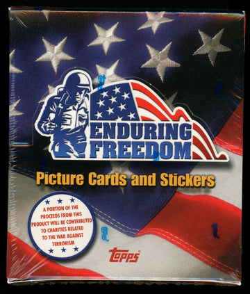 2001 Topps Enduring Freedom Trading Cards Wax Box Sealed