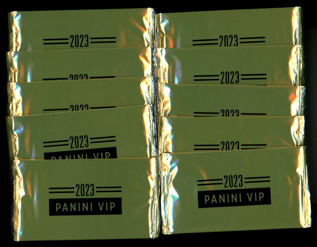 2023 Panini National VIP Gold Packs Lot of 10 Sealed