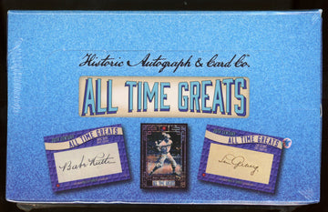 2024 Historic Autographs All Time Greats Baseball Hobby Box
