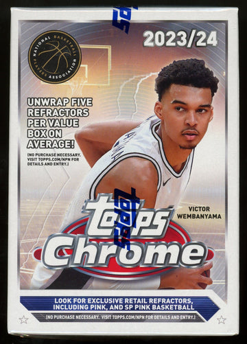 2023/24 Topps Chrome Basketball Blaster Box