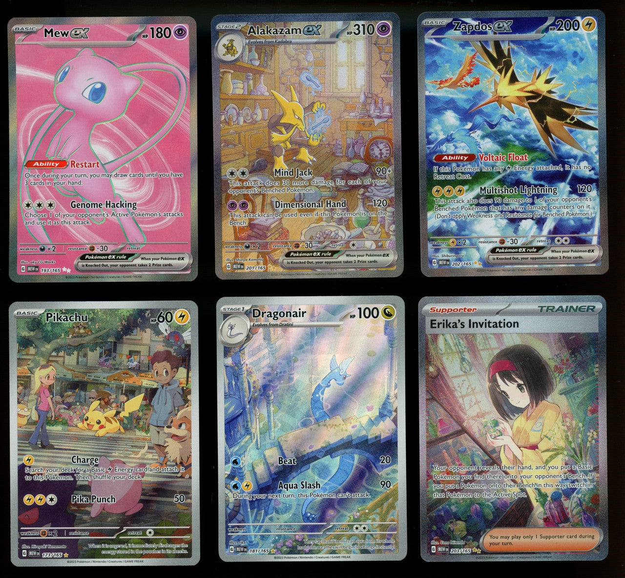 2023 Pokemon Scarlet & Violet 151 Master Set w/ Reverse Holos + Promos LP-NM