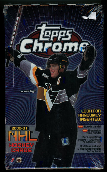 2000-01 Topps Chrome Hockey Retail Box Factory Sealed