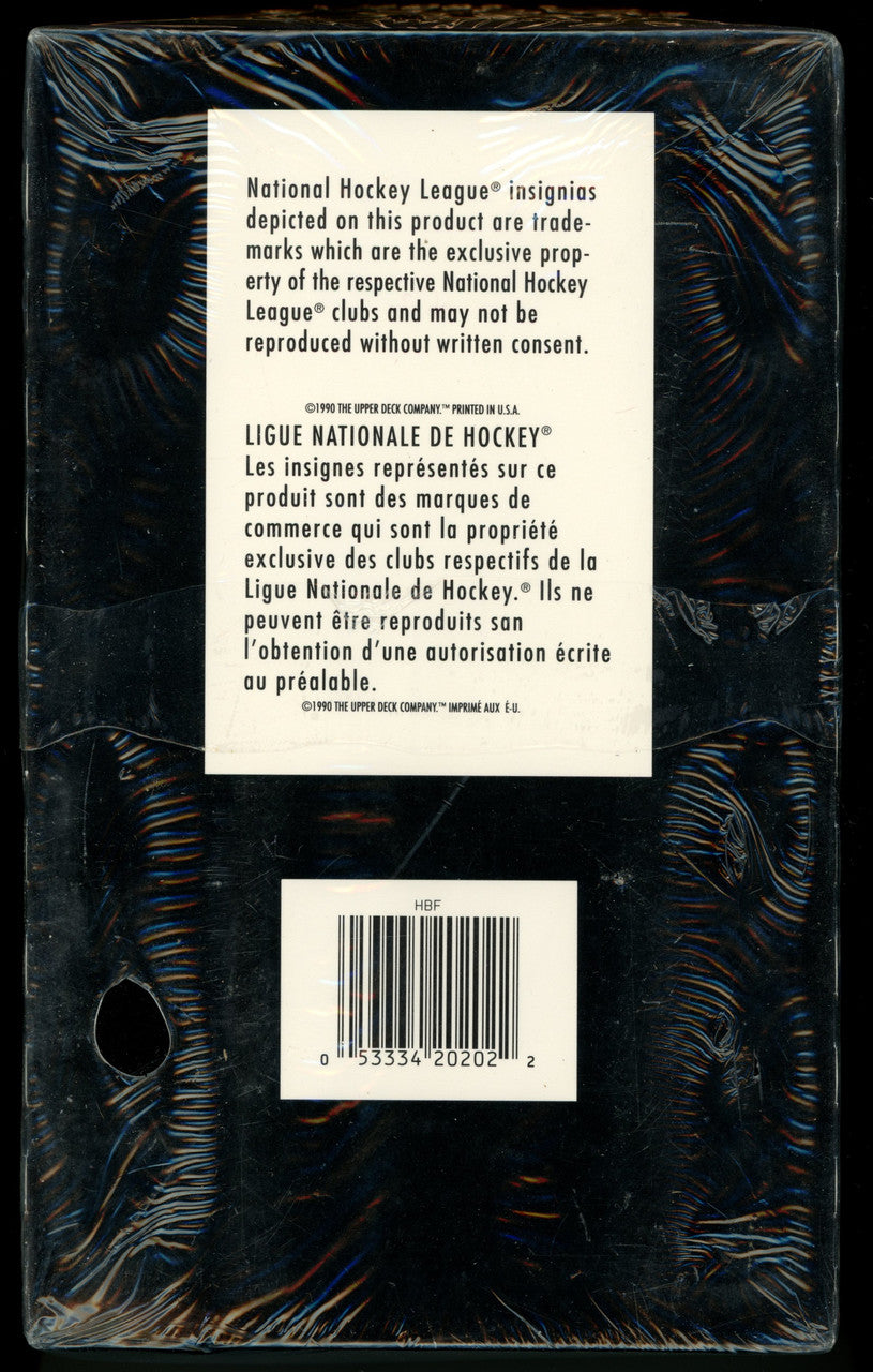 1990-91 Upper Deck Hockey High Series French Box Factory Sealed