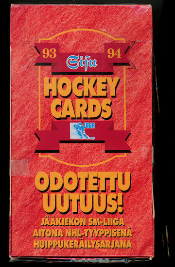 1993-94 Leaf Sisu SM-Liiga Finnish Hockey Box Factory Sealed