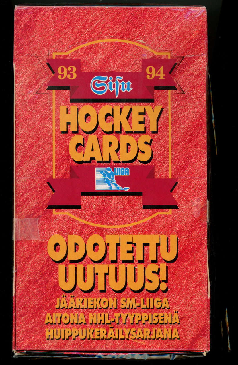 1993-94 Leaf Sisu SM-Liiga Finnish Hockey Box Factory Sealed