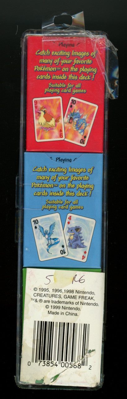 1999 Bicycle Pokemon 3 - Pack Mini Playing Cards Factory Sealed