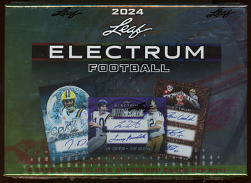 2024 Leaf Electrum Football Hobby Box
