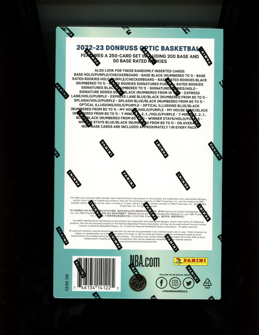 2022/23 Donruss Optic Basketball Retail Box
