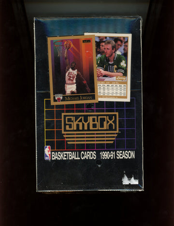 1990-91 Skybox Series 1 Basketball Hobby Box Factory Sealed