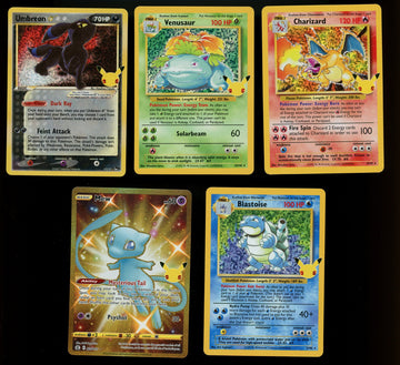 Pokemon Celebrations Complete Set + Promos + Metal Cards