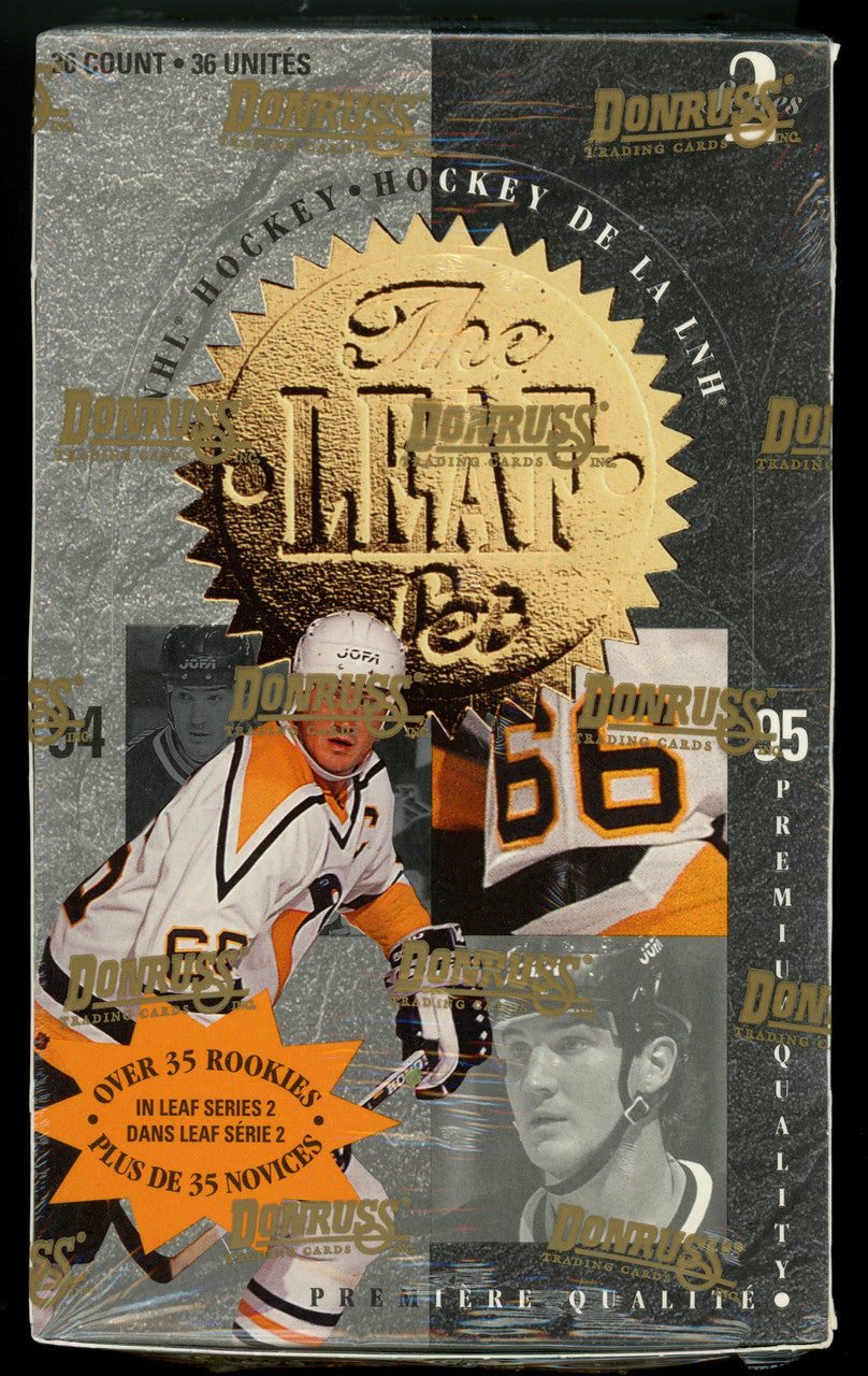 1994-95 Donruss The Leaf Set Hockey Series 2 Box Factory Sealed