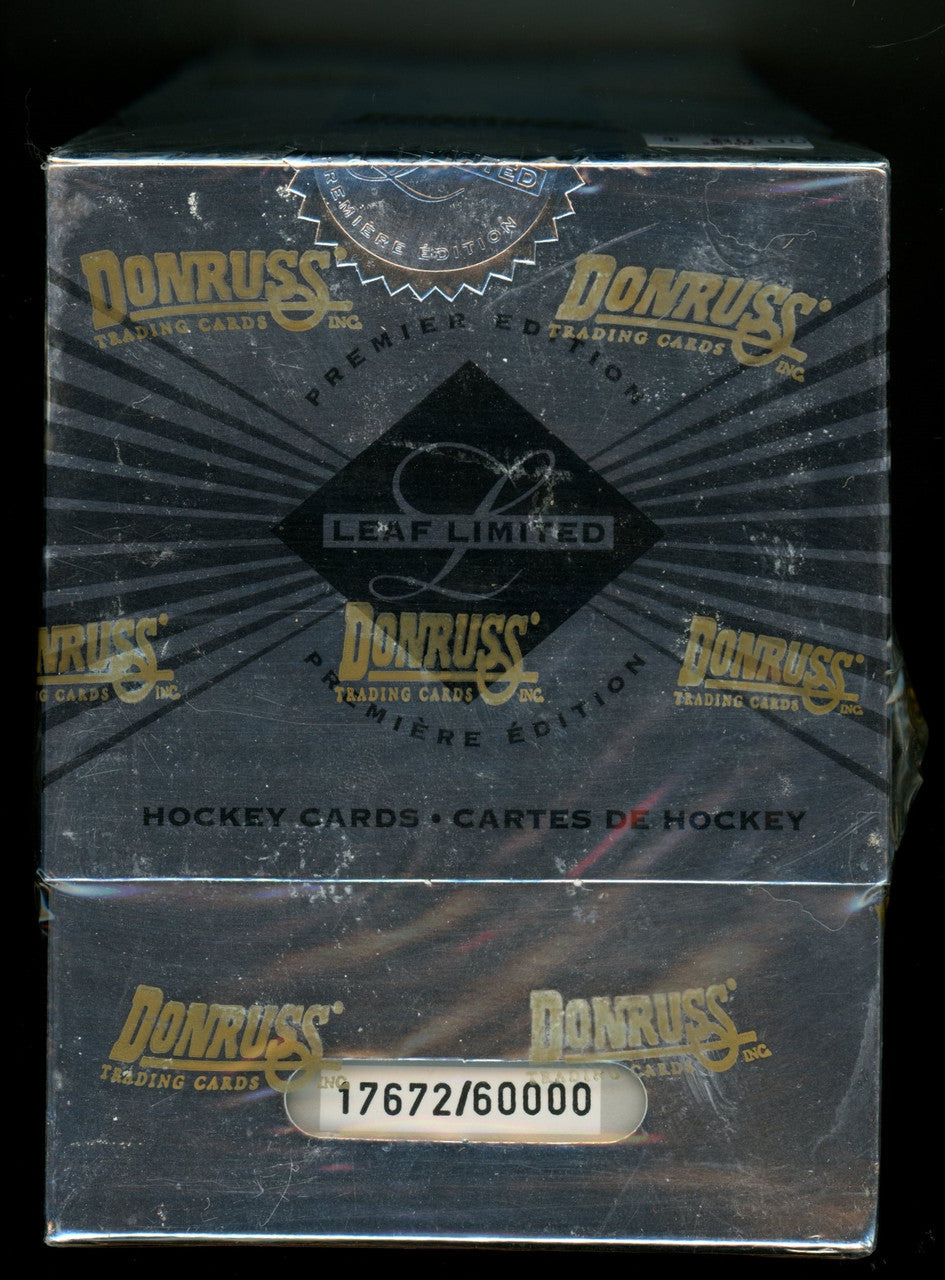 1995 Donruss Leaf Limited Hockey Hobby Box Factory Sealed