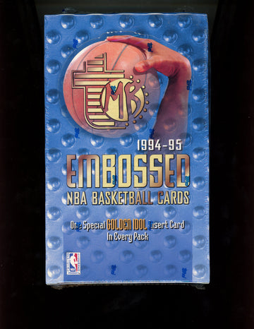 1994/95 Topps Embossed Basketball Box Factory Sealed