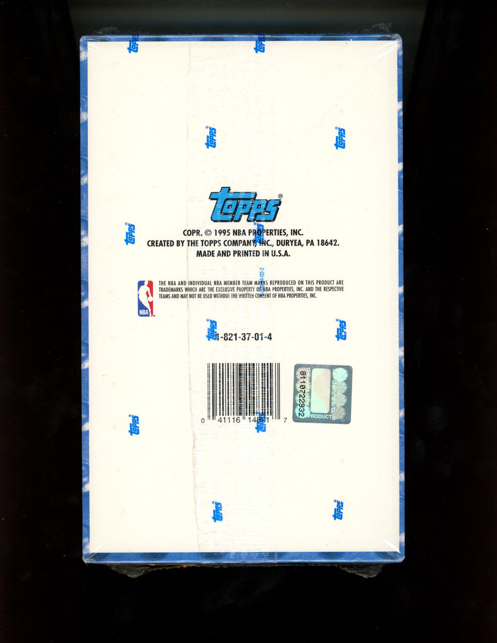 1994/95 Topps Embossed Basketball Box Factory Sealed