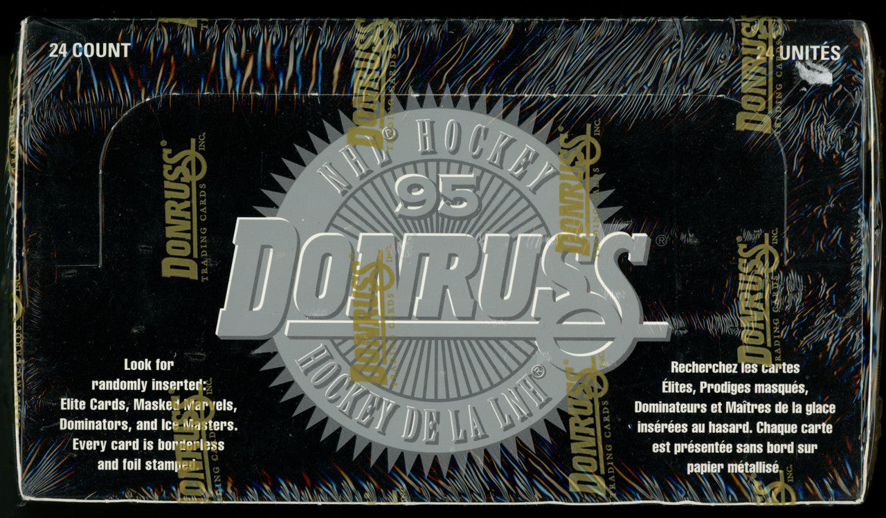 1995 Donruss Hockey French Canadian Jumbo Box Factory Sealed
