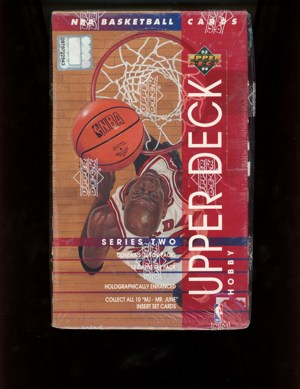 1993/94 Upper Deck Basketball Series 2 Hobby Box Factory Sealed
