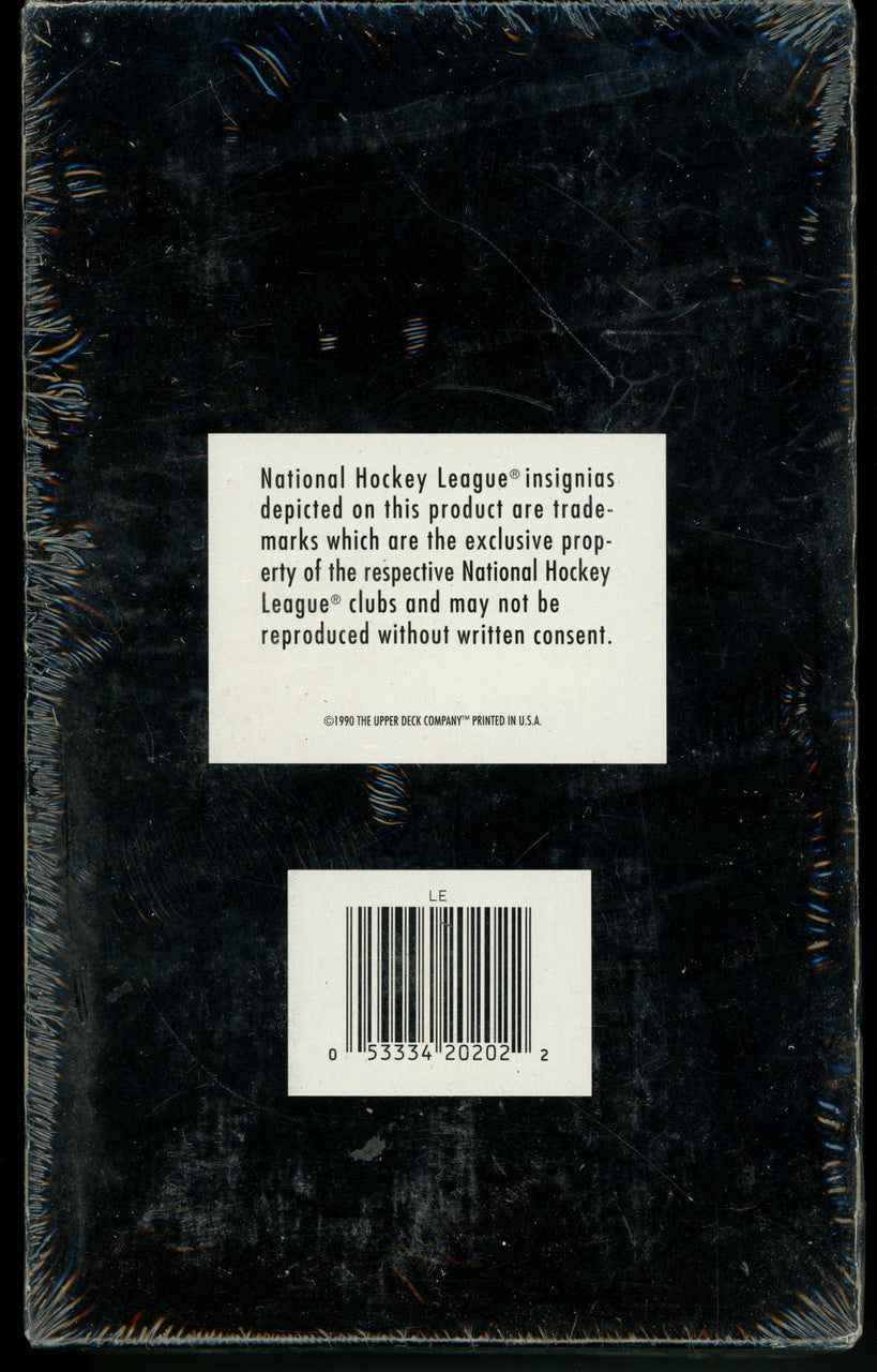 1990-91 Upper Deck Hockey Low Series Box Factory Sealed