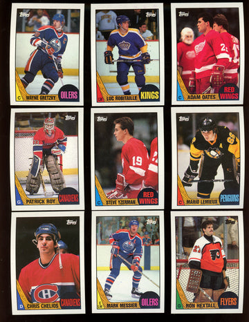 1987-88 Topps Hockey Complete Set (198) NM-MT Overall