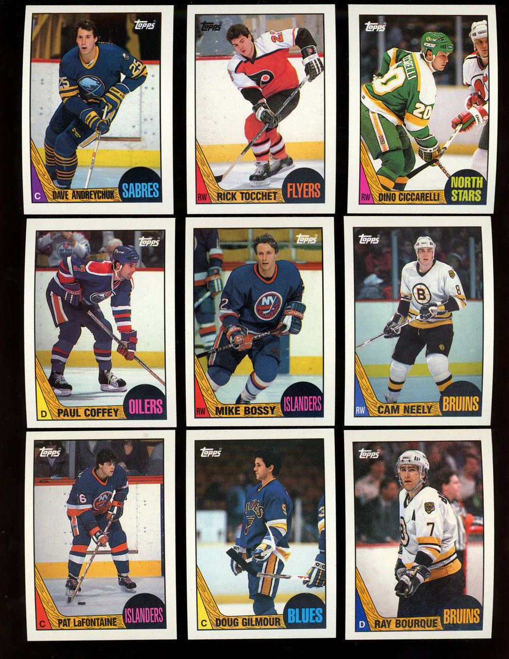 1987-88 Topps Hockey Complete Set (198) NM-MT Overall
