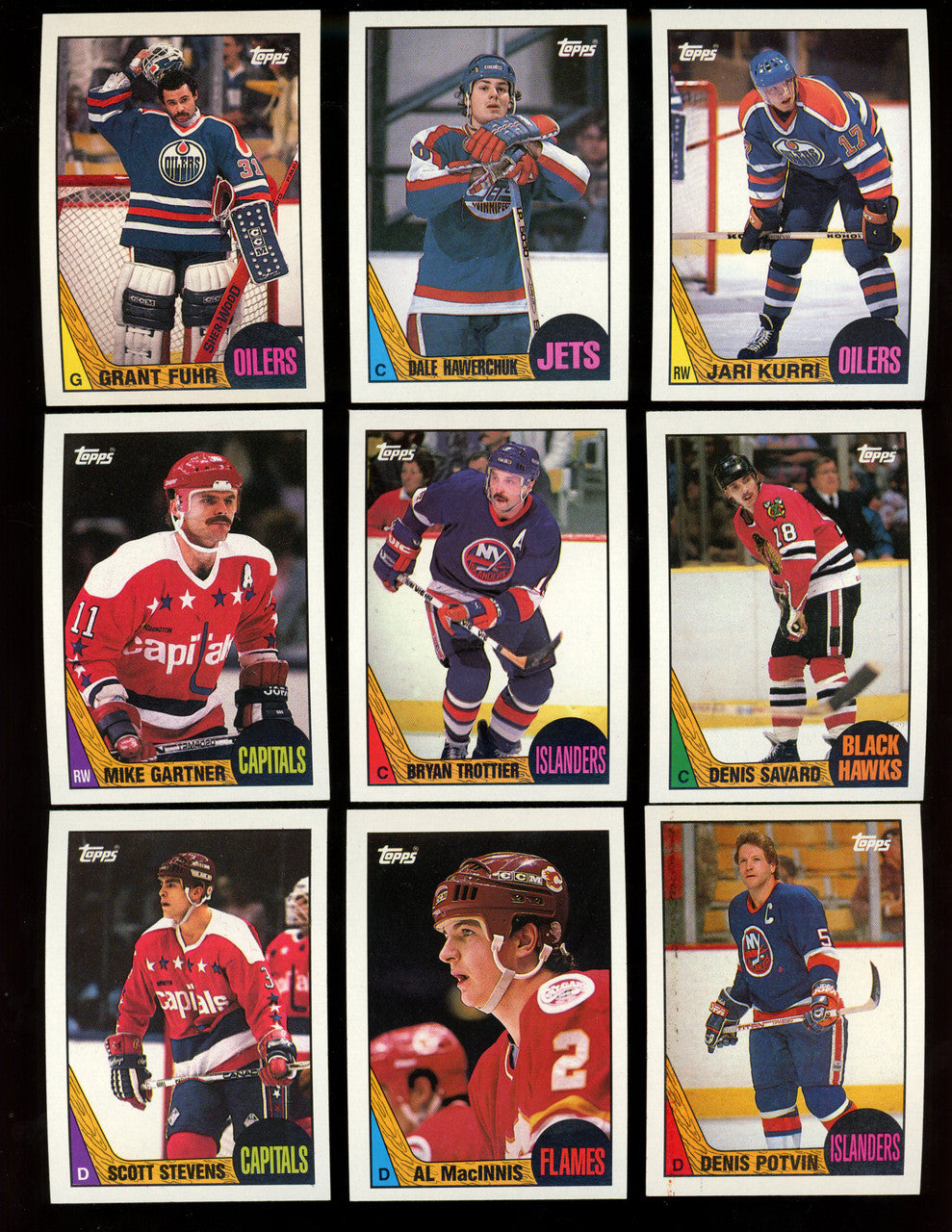 1987-88 Topps Hockey Complete Set (198) NM-MT Overall