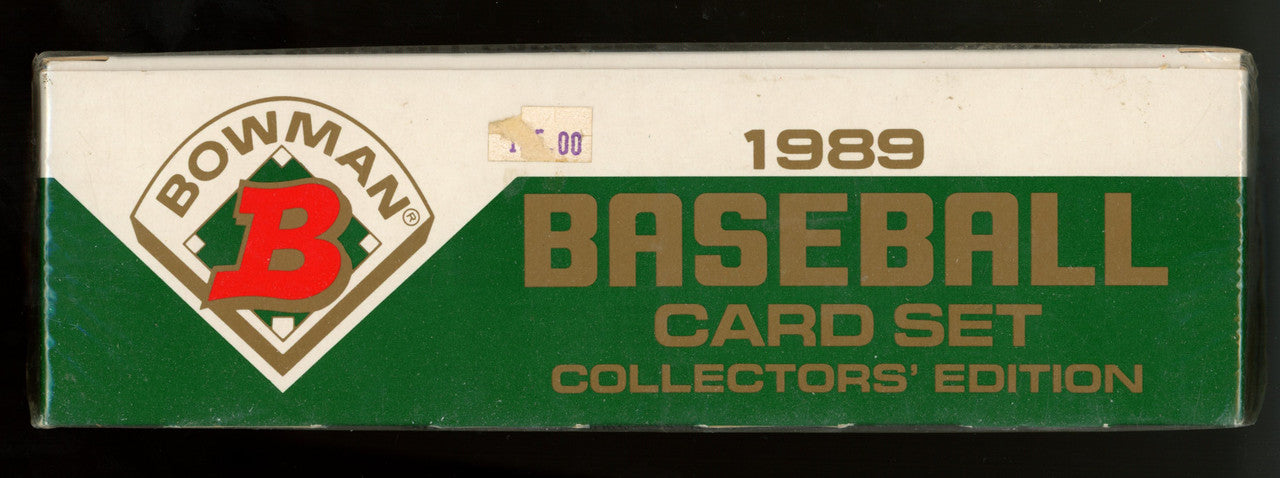 1989 Bowman Tiffany Baseball Complete Set Factory Sealed