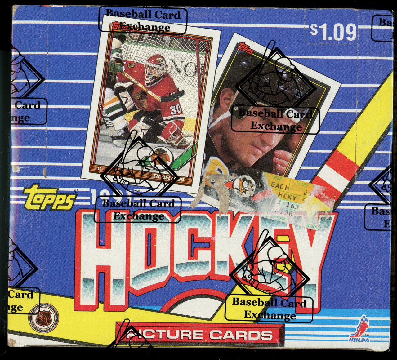 1991-92 Topps Hockey Cello Box BBCE Wrapped and Sealed