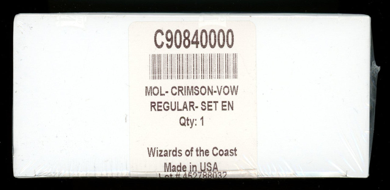 Magic: Innistrad Crimson Vow Complete Regular Factory Set Sealed