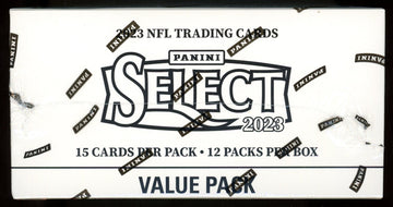 2023 Panini Select Football Value Pack Box