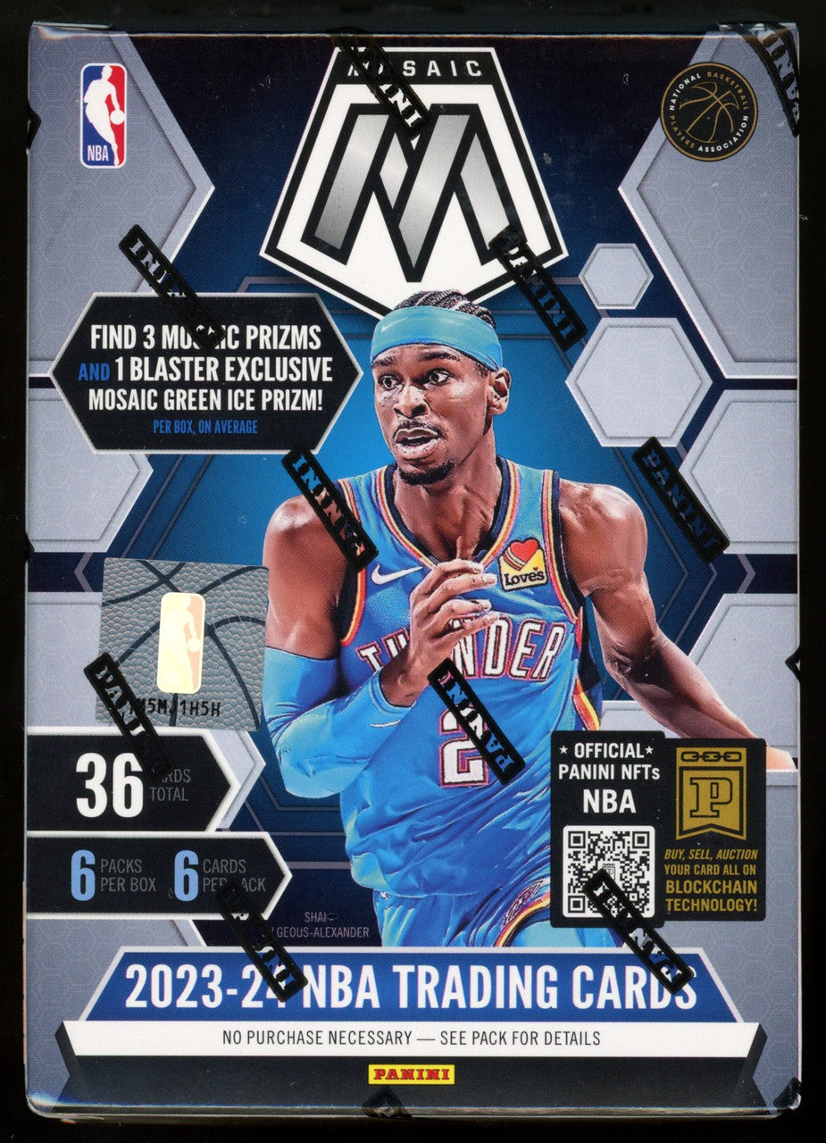 2023/24 Panini Mosaic Basketball Hobby Blaster Box