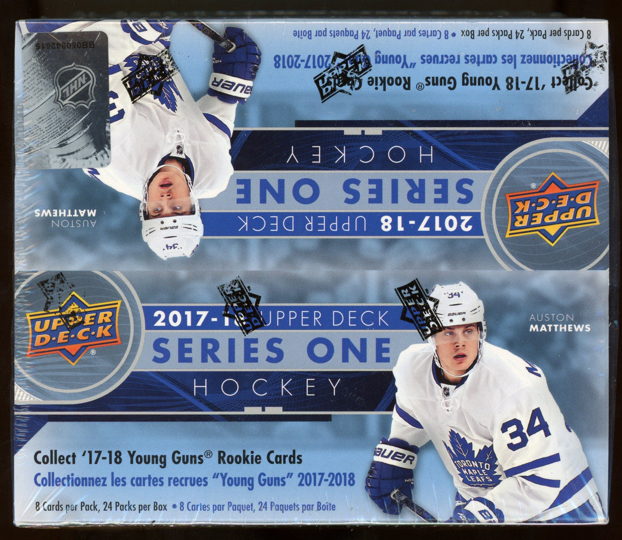 2017-18 Upper Deck Series 1 Hockey Retail Box Factory Sealed