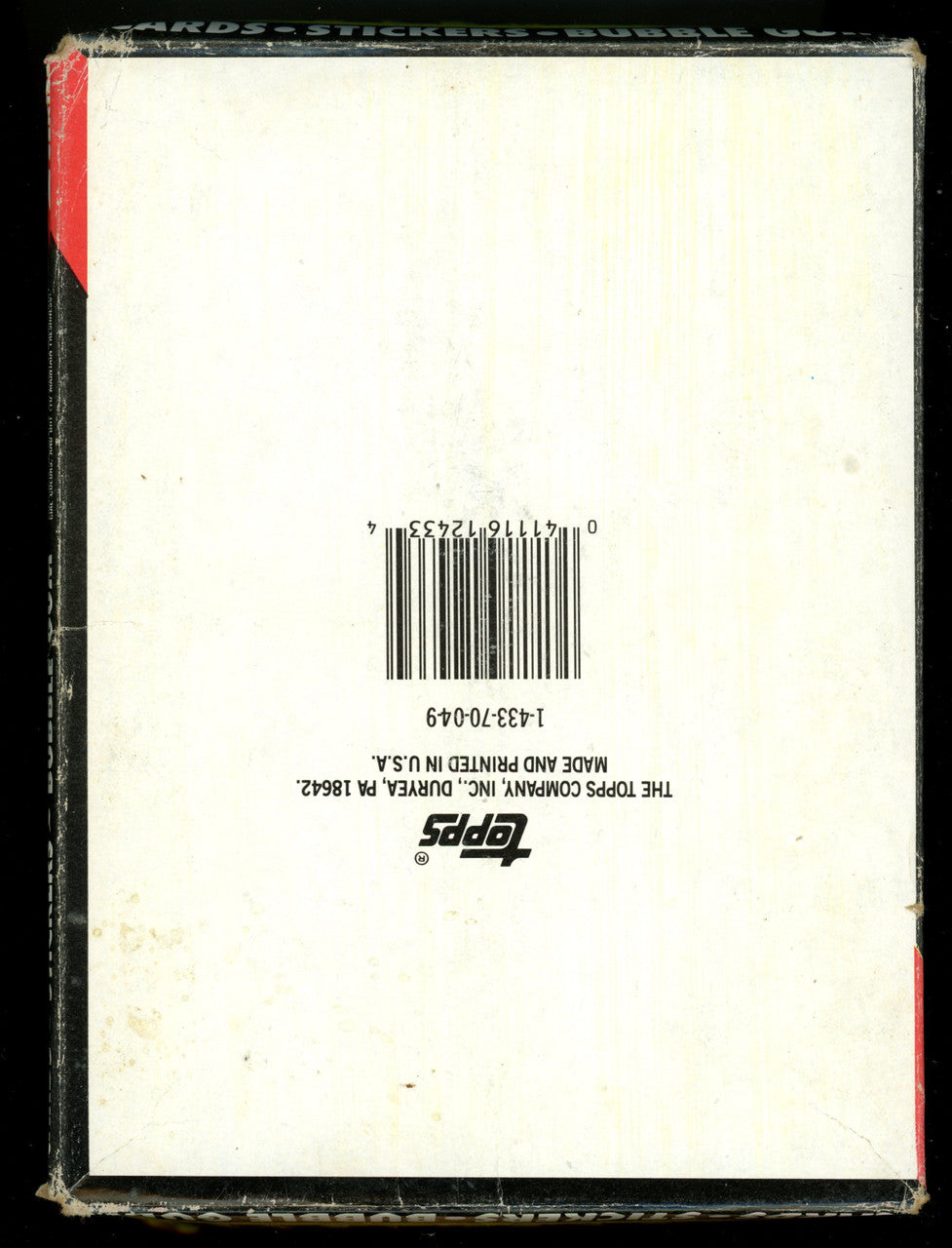 1989 Topps Batman Series 2 Wax Box 36 Sealed Packs