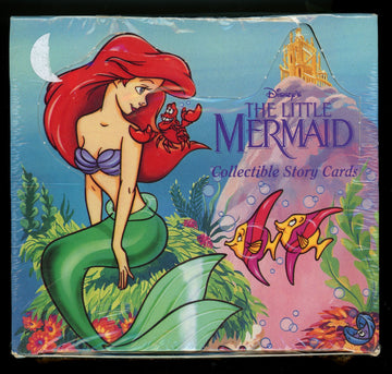 1991 Pro Set Disney The Little Mermaid Box 12 Sealed Packs