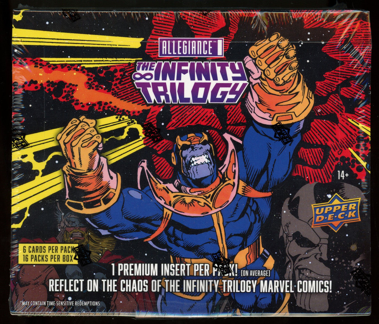 2023 Upper Deck Marvel Allegiance The Infinity Trilogy Hobby Box