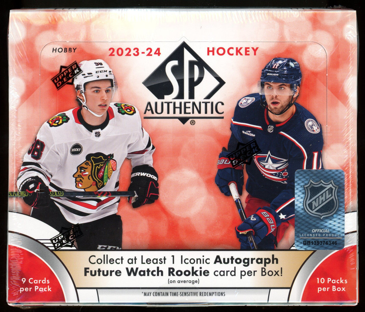 2023/24 Upper Deck SP Authentic Hockey Hobby Box