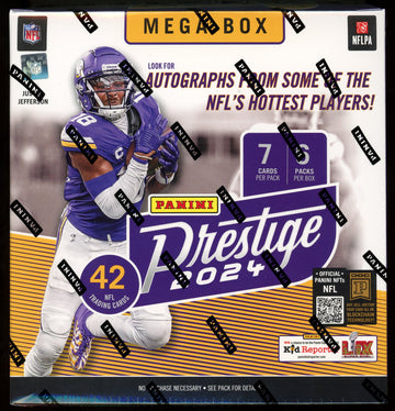 2024 Panini Prestige Football Mega Box