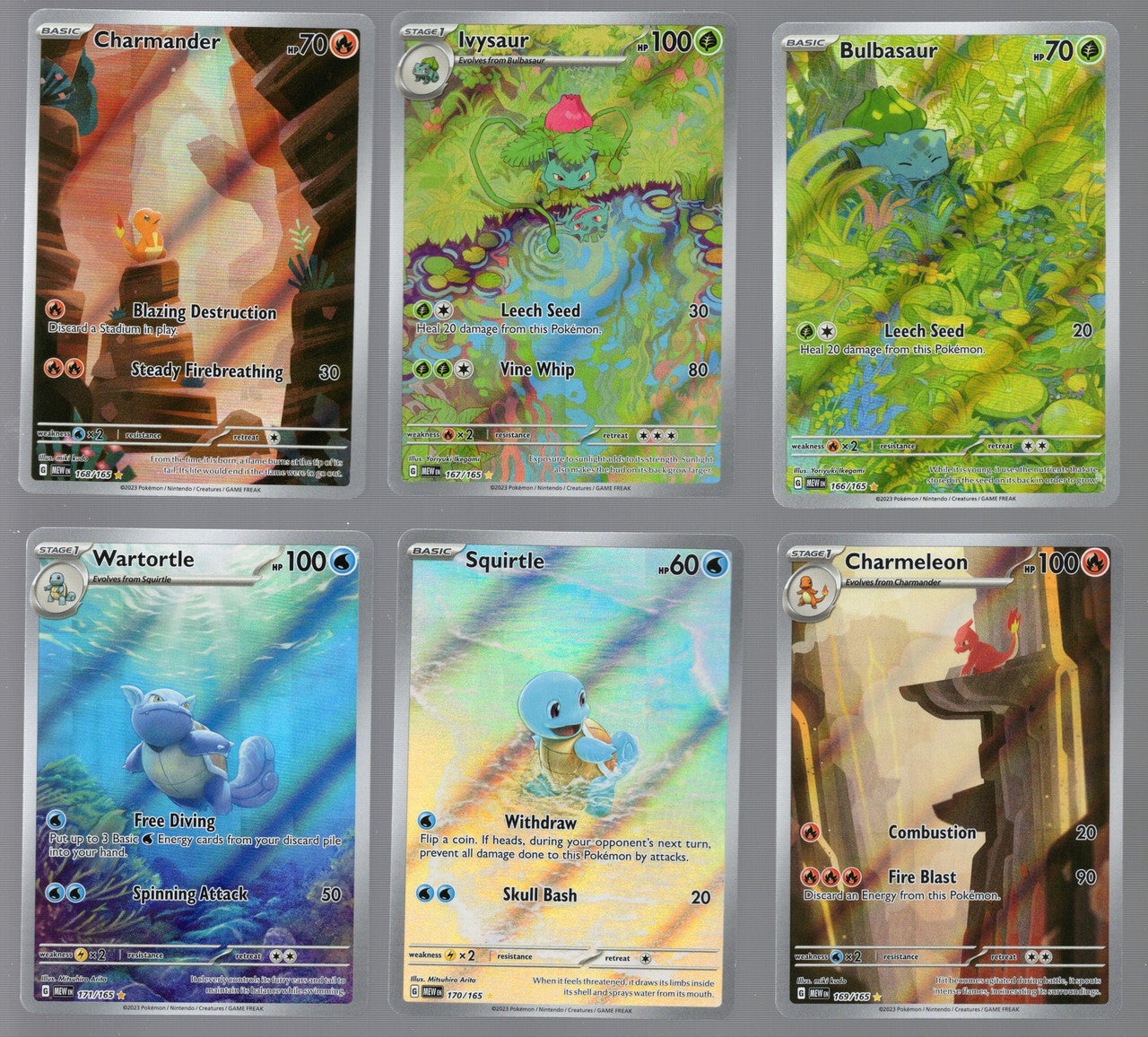 2023 Pokemon Scarlet & Violet 151 Set w/ Reverse Holos + Promos LP-NM