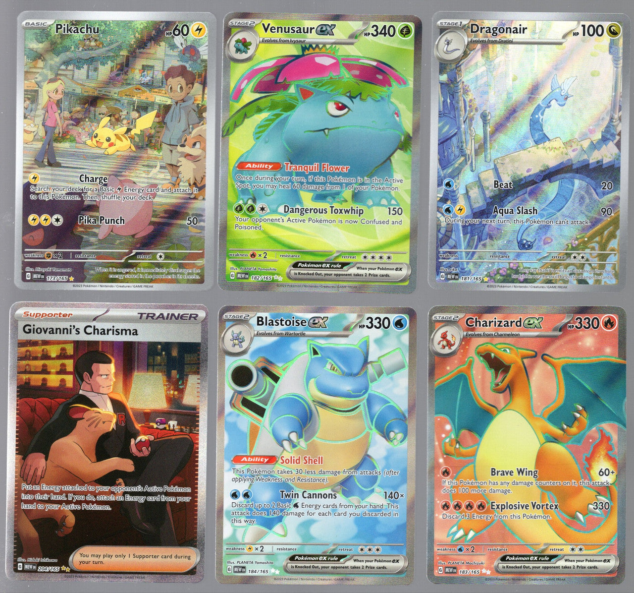 2023 Pokemon Scarlet & Violet 151 Set w/ Reverse Holos + Promos LP-NM