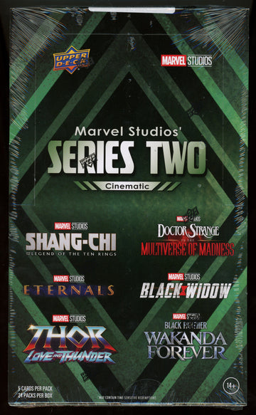 2024 Upper Deck Marvel Studios Series 2 Cinematic Hobby Box