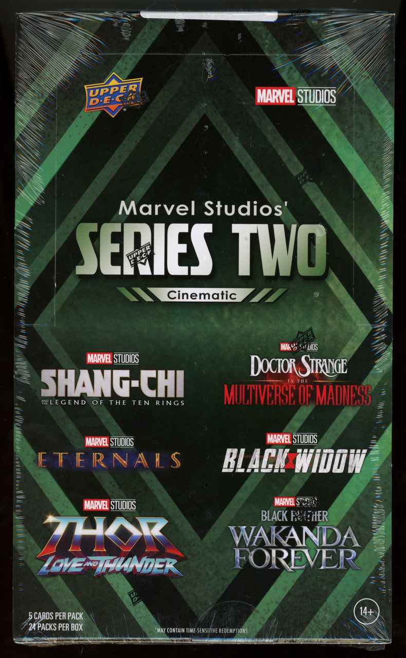 2024 Upper Deck Marvel Studios Series 2 Cinematic Hobby Box