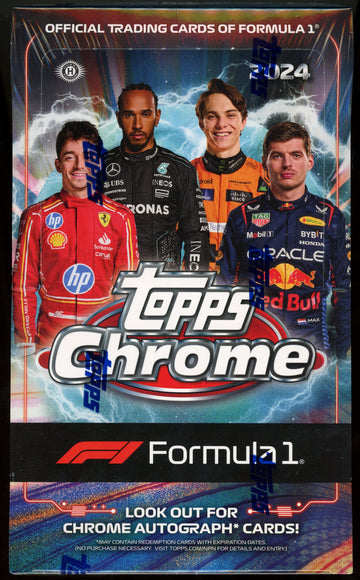 2024 Topps Chrome Formula 1 Racing Hobby Box
