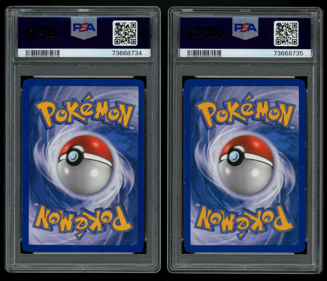 2010 Pokemon Palkia & Dialga Legend Top/Bottom Set HG SS Holo Sequential PSA 9