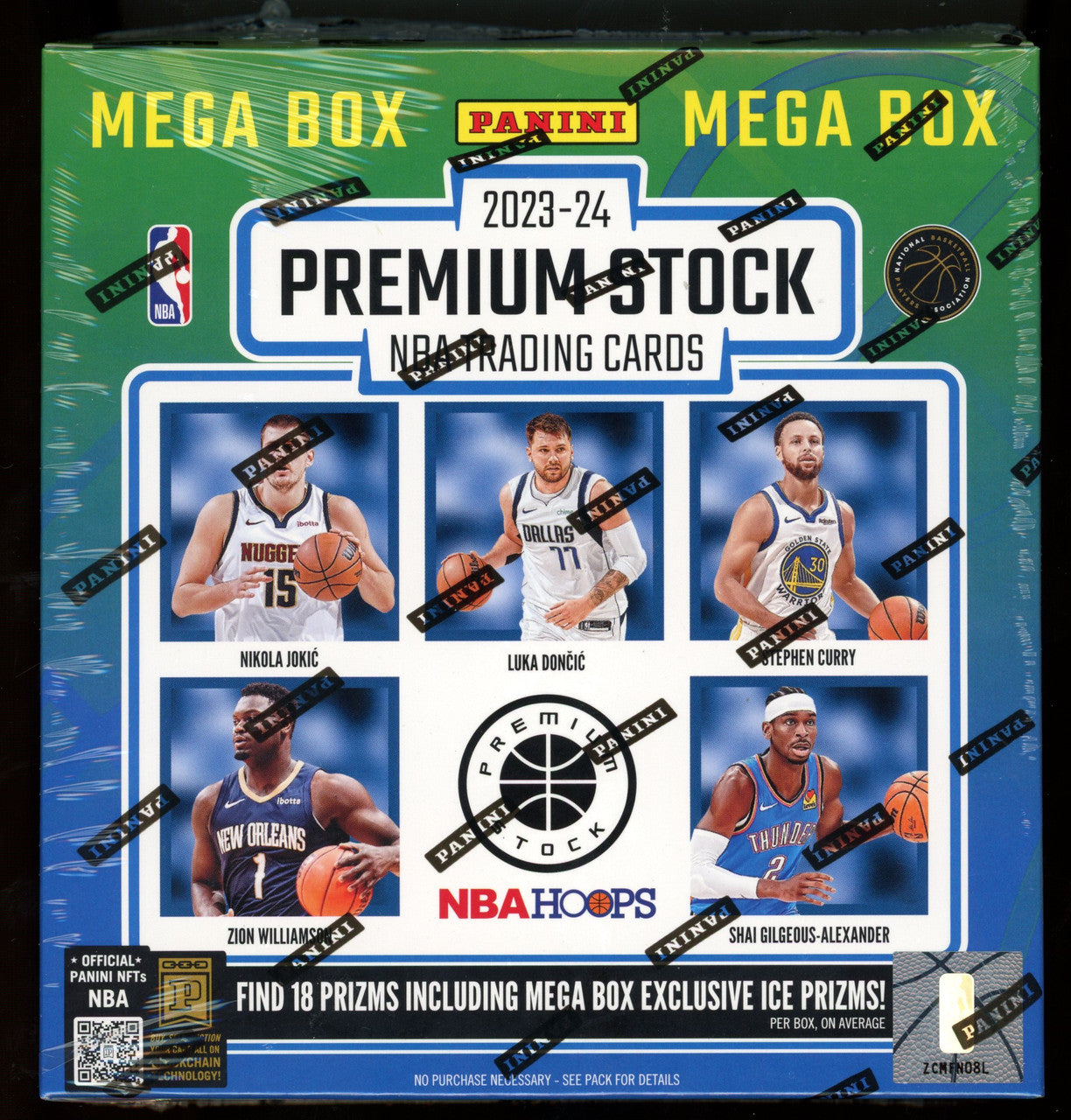 2023/24 Panini Hoops Premium Stock Basketball Mega Box