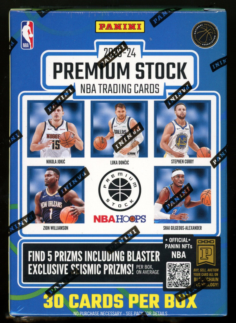 2023/24 Panini Hoops Premium Stock Basketball Blaster Box