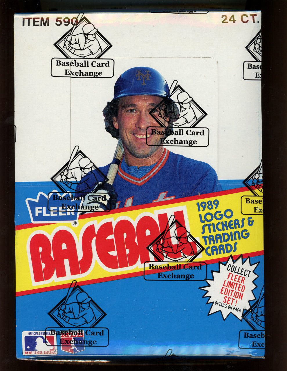 1989 Fleer Baseball Rack Pack Box FASC BBCE Wrapped and Sealed